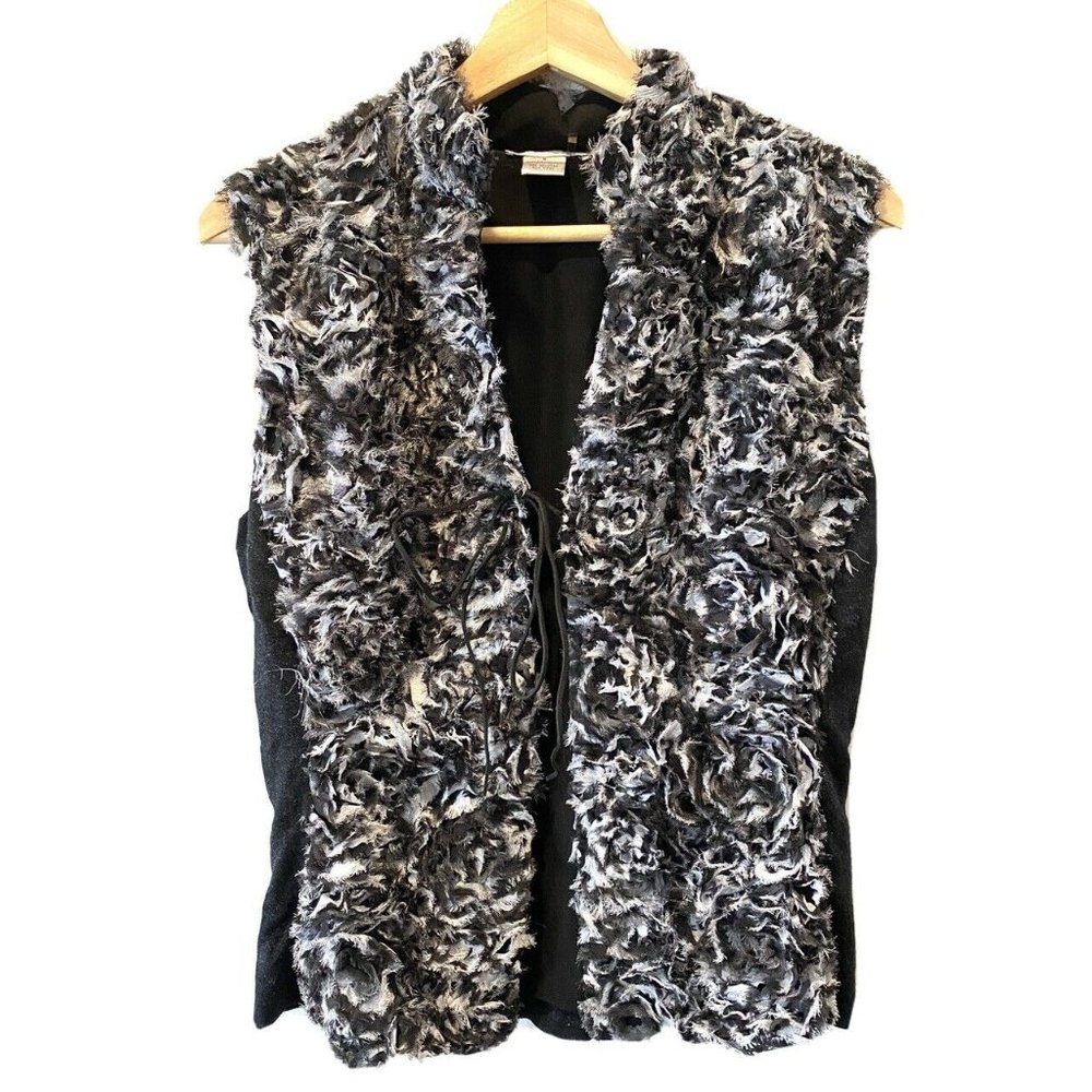 Alberto Makali NWOT Vest Faux Fur
